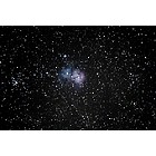 M20 and M21 Trifid Nebula Open Cluster